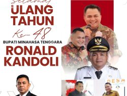 Kepala DKUKMPP Kabupaten Minahasa Tenggara Audy S.M. Rondo,Sth.M.Ap Sampaikan Selamat Ulang Tahun Bupati Mitra Ronald Kandoli ke – 48