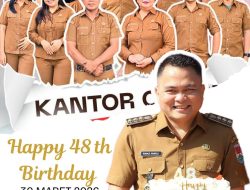 Pemerintah Kecamatan Belang Sampaikan Selamat Ulang Tahun Bupati Mitra Ronald Kandoli ke – 48