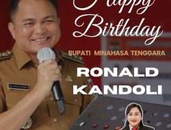 Kepala Dinas Sosial dr.Helny Ratuliu Sampaikan Selamat Ulang Tahun Bupati Mitra Ronald Kandoli ke – 48
