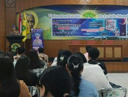 Bidang Propam Polda Sulut Sosialisasikan Layanan Aduan QR Code di Kampus Unika De La Salle