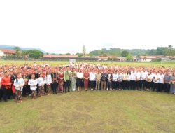 Sukses, Gema Mahzani di Stadion Babe Palar, 1.000 Pelajar di Tomohon