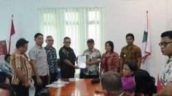 Inspektorat Minut Serahkan LHA kepada Kumtua dan BPD