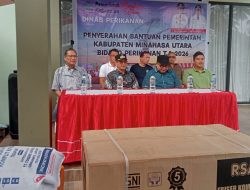 JG-KWL Serahkan Bantuan Perikanan untuk Dorong Ketahanan Pangan di Minut