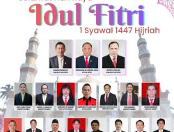 Wujud Kebersamaan, Pimpinan dan Anggota DPRD Tomohon Beri Ucapan Idul Fitri bagi Umat Muslim