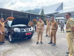 Penertiban Aset, Ratusan Kendaraan Dinas Pemkab Sangihe Diperiksa