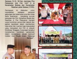 Kapolres Mitra Bersama Bupati Kunjungi Pos Pelayanan Perayaan Idul Fitri 1447 H Tahun 2026