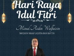 Dinas Ketahanan Pangan Kabupaten Minahasa Tenggara Mengucapkan Minal Aidzin Wal Faidzin, Mohon Maaf lahir Dan Batin
