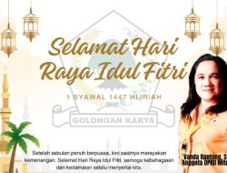Anggota DPRD Kabupaten Mitra, Vanda Rantung Sampaikan Ucapan Idul Fitri 1447 H, Ajak Masyarakat Mitra Perkuat Silaturahmi dan Kebersamaan