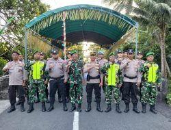 Sendeng Pimpin Apel Gabungan Pengamanan Perayaan Hari Ketupat di Kendahe