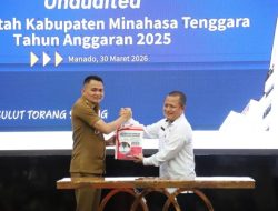 Momentum HUT ke-48, Bupati Mitra Sampaikan LKPD 2025 ke BPK