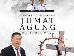 Kepala Dinas Lingkungan Hidup Arnold Mokosolang Ucapkan Selamat Merayakan Jumat Agung