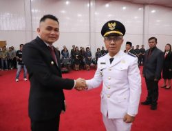 Roki Wellem Gara S.S Resmi Jabat Camat Ratahan Timur