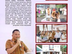 Bupati Ronald Kandoli Resmikan Gedung Gereja GPDI Hosana Kalatin