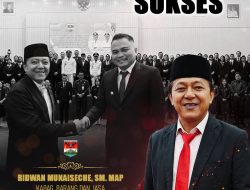 Bupati Ronald Kandoli Lantik Ridwan Munaiseche,SM.MAP Jadi Kepala Bagian Barang dan Jasa 