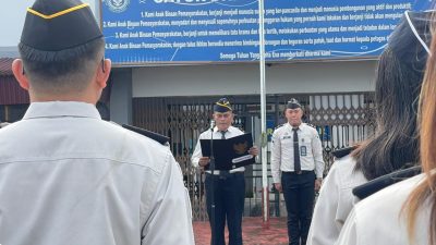 Gelar Apel Pagi, LPKA Tomohon Deklarasi Perang Terhadap Halinar!