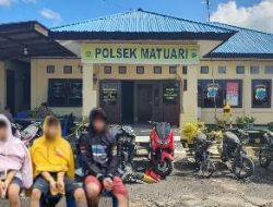 Gasak Puluhan Motor, Tiga Pemuda Dibekuk Polisi