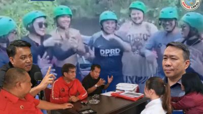 Pasca Viral Aksi Anggota DPRD Bitung Joget di Bali, PDIP-Golkar Ambil Sikap !!