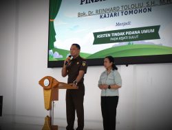 Resmi Lepas Jabatan Kajari Tomohon, Dr. Reinhard Tololiu: Sampaikan Terima Kasih yang Mendalam