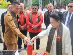 Bupati Ronald Kandoli Resmikan GPdI Kalvari Tonsawang