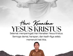 Pemerintah Kecamatan Belang Mengucapkan Selamat Memperingati Hari Kenaikan Yesus Kristus 