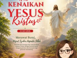Seluruh Jajaran Dinas Lingkungan Hidup Kabupaten Minahasa Tenggara Ucapkan Selamat Memperingati Hari Kenaikan Yesus Kristus 