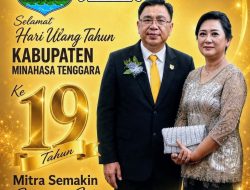 Wakil Ketua DPRD Minahasa Tenggara Tonny Hendrik Lasut Ucapkan Selamat HUT Mitra ke – 19
