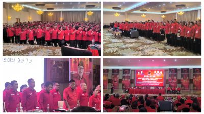 Sukses Laksanakan Musancap Musyawarah Anak Cabang PDIP Se -Bolmong Raya