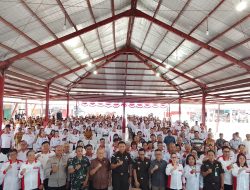 Kasdim 1302/Minahasa Hadiri Pengukuhan DPC ABPEDNAS, Perkuat Sinergi Pembangunan Desa di Minahasa