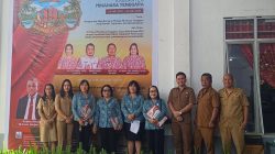 Tim Lomba Taman Dan Kebersihan Lingkungan Kantor Sambangi Dinas PMD