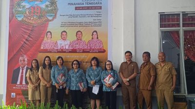 Tim Lomba Taman Dan Kebersihan Lingkungan Kantor Sambangi Dinas PMD