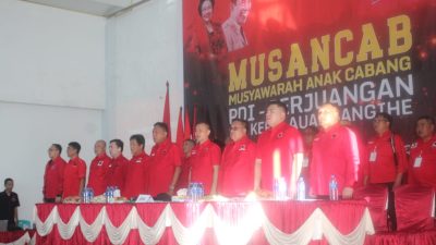 Olly Dondokambey Hadiri Musancab di Sangihe, PDI-P Fokus Program Kemasyarakatan