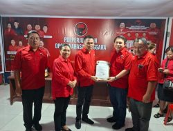 PDI Perjuangan Kabupaten Minahasa Tenggara Resmi Serahkan SK Calon Ketua DPRD kepada Chris Rumansi