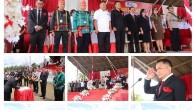 Bupati Ronald Kandoli Bertindak Sebagai Inspektur Upacara Pada Peringatan Hardiknas Tahun 2026