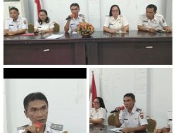 Kaban Rudy Wakidin, SH Pimpin Rapat Kerja BKPSDM Kabupaten Minahasa Tenggara
