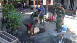 Satgas TMMD ke-128 Kodim 1302/Minahasa Kebut Pembangunan Tandon Air di Tababo Selatan