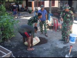 Satgas TMMD ke-128 Kodim 1302/Minahasa Kebut Pembangunan Tandon Air di Tababo Selatan