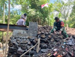 Pembangunan Jembatan Garuda di Minahasa Tenggara Capai 86,5 Persen, Kodim 1302/Minahasa Terus Pacu Pekerjaan