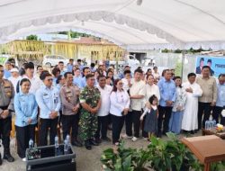 Wujudkan Masyarakat Sehat Dan Sejahtera, Danramil 1302-09/Langowan Hadiri Launching SPPG