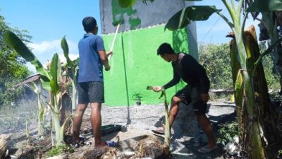 Satgas TMMD Percantik Fasilitas Sanitasi Di Desa Watuliney