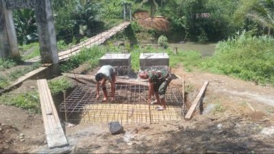Progres Capai 61 Persen, Jembatan Perintis Garuda di Ranoyapo Terus Dikebut
