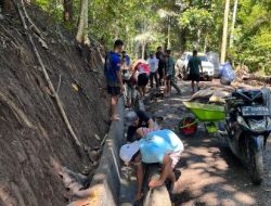 Satgas TMMD Ke-128 Kodim 1302/Minahasa Terus Genjot Pengerasan Jalan di Desa Watuliney