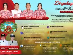 Hukum Tua Irpan Idris Mengucapkan Selamat HUT ke-19 Kabupaten Minahasa Tenggara