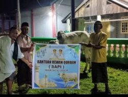 Pemerintah Desa Molompar Timur Ucapan Terima Kasih kepada Pemerintah Provinsi Sulawesi Utara Atas Bantuan Hewan Kurban 1 Ekor Sapi