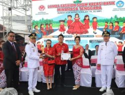 Semarak HUT ke-19 Mitra, Ronald Kandoli Serahkan Hadiah Lomba Busana Batik Rumah Kita