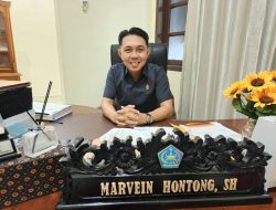 Marvein Hontong Ditunjuk Jadi PLT Ketua DPRD Sangihe