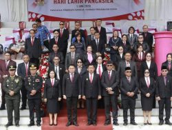 Teguhkan Kembali Komitmen Kebangsaan, Bupati Ronlad Kandoli Irup Harla Pancasila 2026
