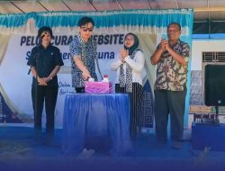 Bupati Michael Thungari Luncurkan Website SMPN 1 Tahuna