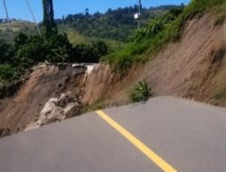 Diduga Akibat Blasting, SCW Tuduh PT MSM Tutupi Fakta Penyebab Longsor Jalan Nasional