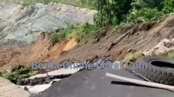 Diduga Akibat Blasting, SCW Tuduh PT MSM Tutupi Fakta Penyebab Longsor Jalan Nasional