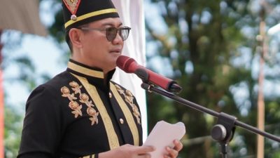 Bupati Joune Ganda Pimpin Upacara Harganas ke-33, Tekankan Peran Ayah dalam Keluarga